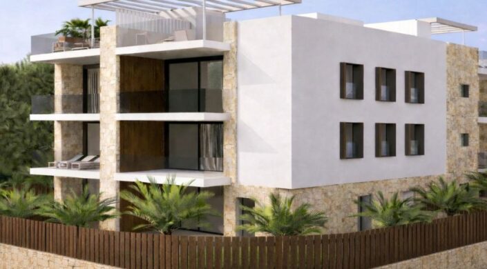 viviendas de obra nueva en Jávea con diseño contemporáneo y terrazas privadas